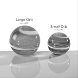 Safe Among the Stars Memory Orb - Glass Memorial Keepsake