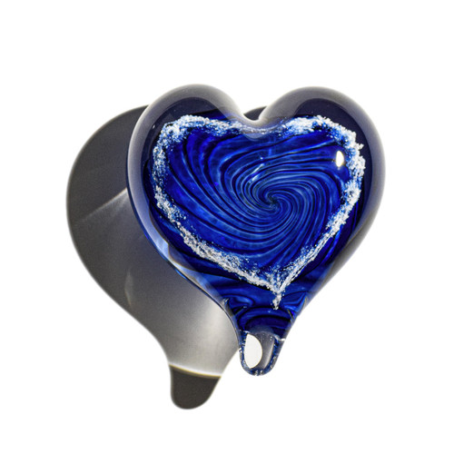 Noble Blue Memory Heart