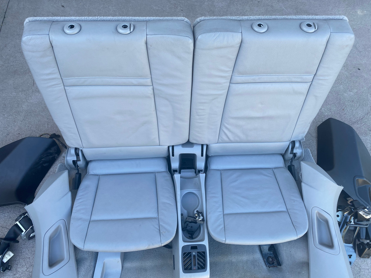 BMW X5 E70 USED 3RD ROW SEAT KIT IN GREY - Parts 4 European Cars