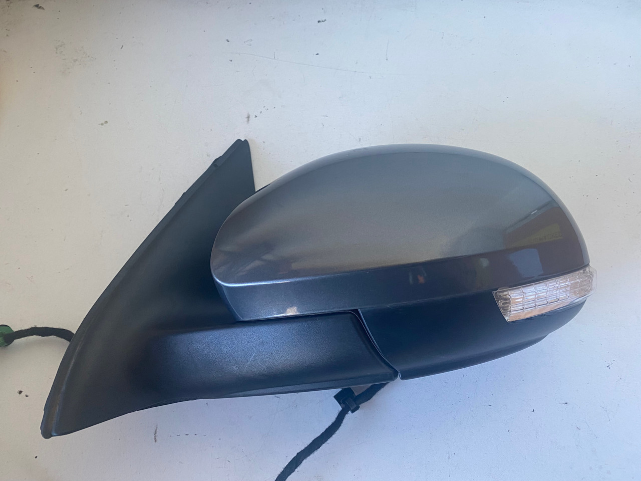 VW TIGUAN 2011-2015 USED LH DOOR MIRROR IN GREY D7R PAINT CODE 5N2 857 ...