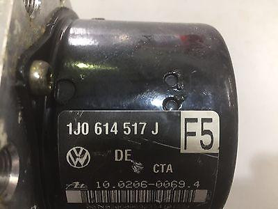 VW BEETLE VW GOLF VW BORA USED ABS PUMP 1JO 614 517 J ATE 1C0 907 379 M