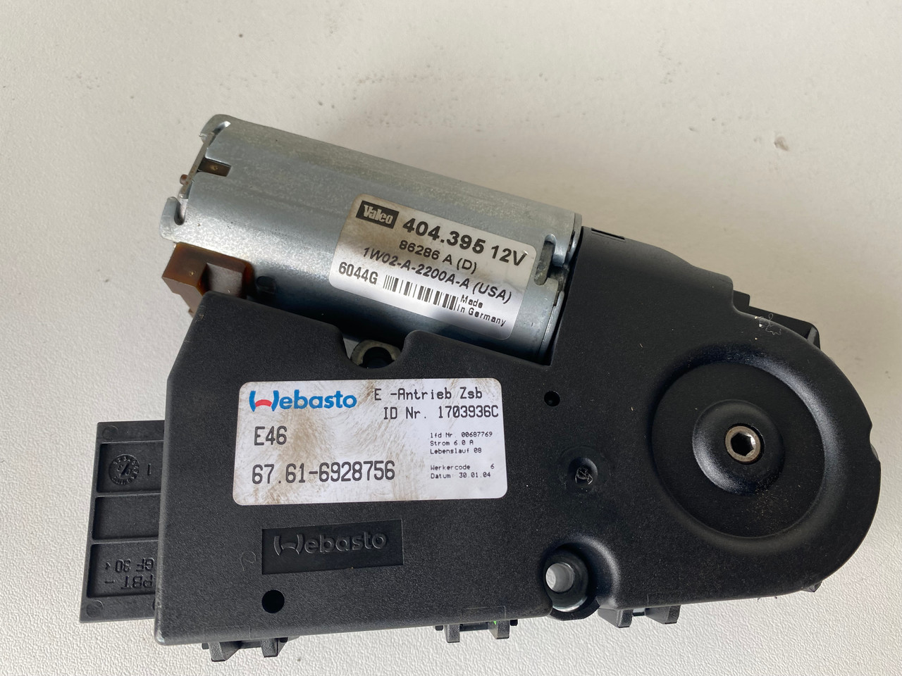 BMW E46 318I 320I 323I 325I 330I 19992004 USED SUNROOF MOTOR 67.61