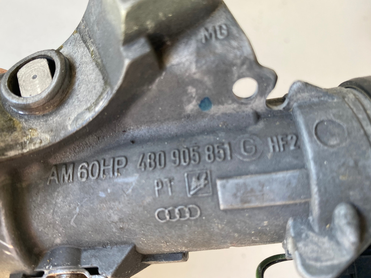 VW POLO 9N GOLF PASSAT USED IGNITION BARREL AND KEY 4B0 905 851 G Parts 4 European Cars