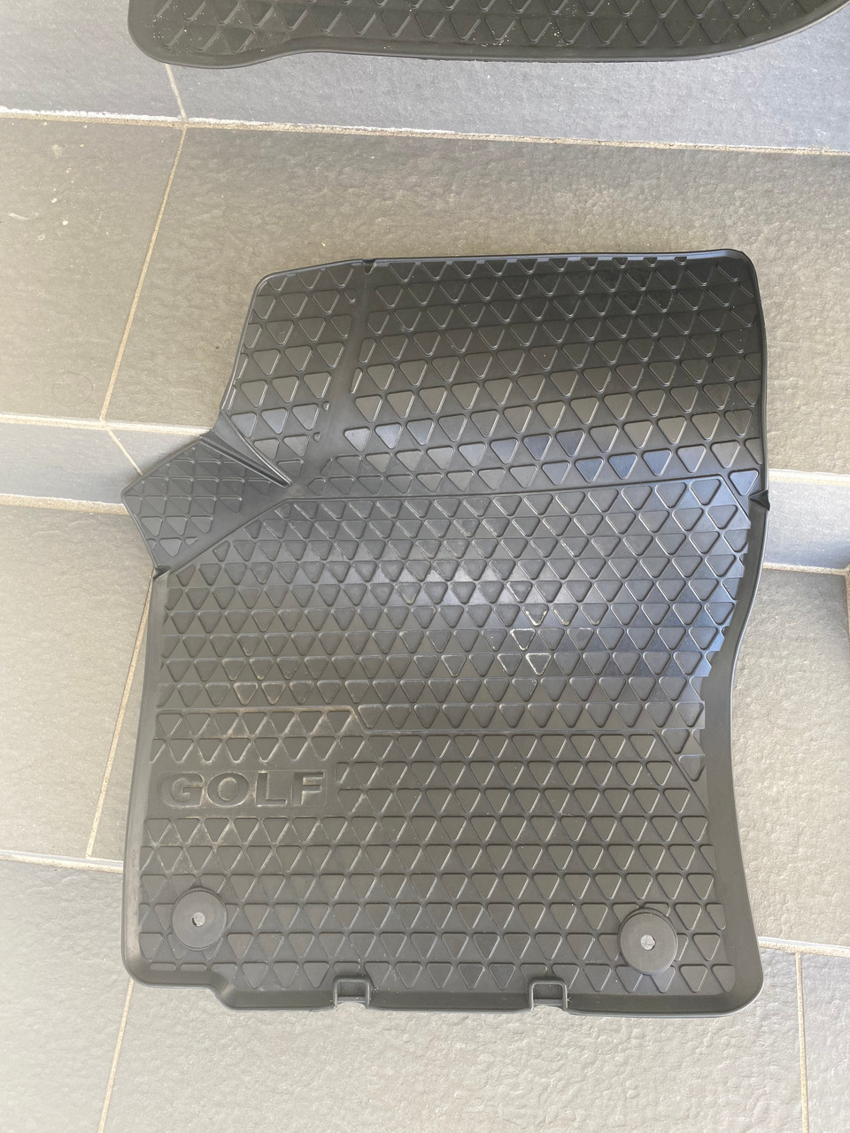 VW GOLF MK6 USED RUBBER FLOOR MATS 1K2 061 501 041 BLACK Parts 4 European Cars