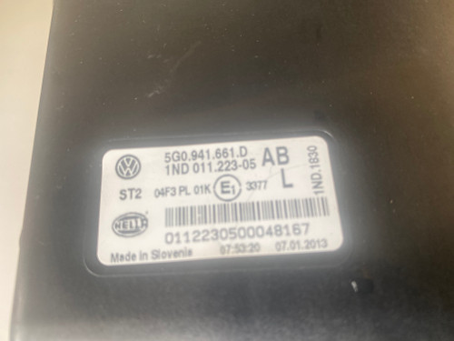 VW GOLF MK7 USED LH FOGLIGHT 5G0 941 661 D