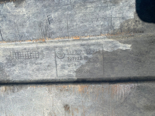 BMW X5 E70 USED LOWER TRANSMISSION COVER 51.75. 7 160 235 777722 10