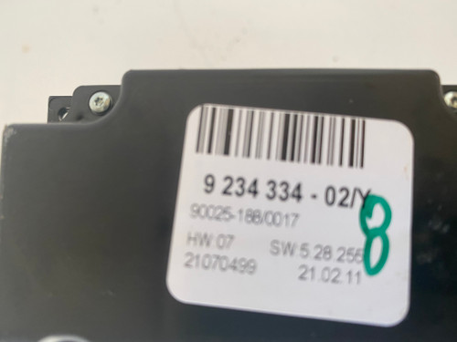 BMW X5 E70 LATE USED AC CLIMATE CONTROL PANEL 9 234 334 - 02Y