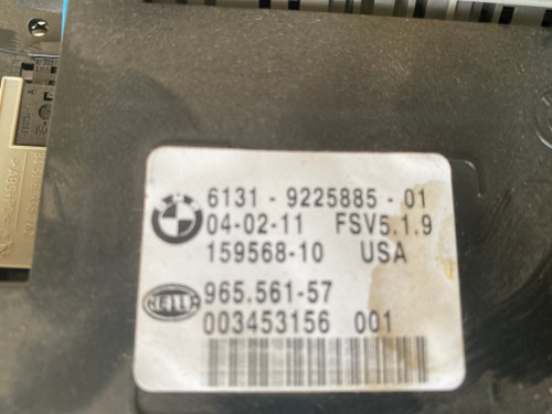 BMW X5 E70 LATE USED CREAM COLOUR INTERIOR LIGHT 6131 - 9225885-01