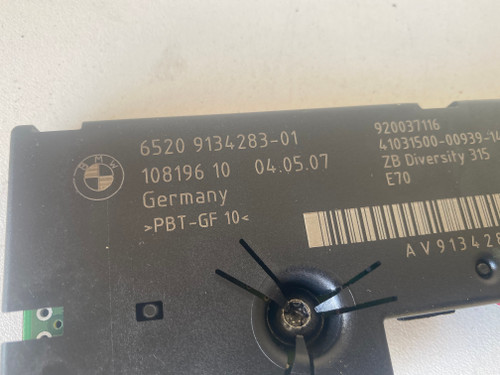 BMW X5 E70 USED ANTENNA AMPLIFIER 6520 9134283-01