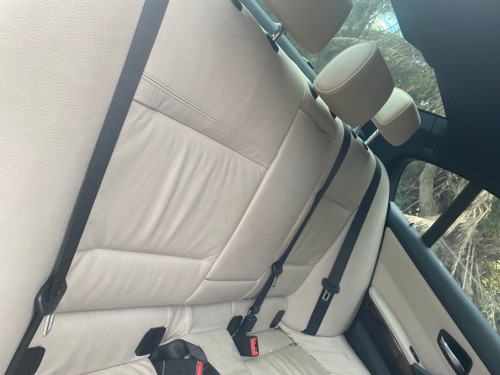 BMW E90 USED REAR SEAT BACK IN DACOTA OYSTER LEATHER LCCX