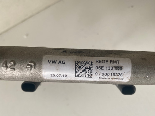 VW AUDI 1.5 TSI USED INJECTOR RAIL WITH 4 INJECTORS 05E 133 320