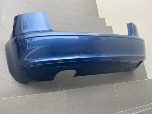 AUDI A3 8P USED REAR BUMPER COVER IN  BLUE Z5C CODE 8P4 807 303 A 