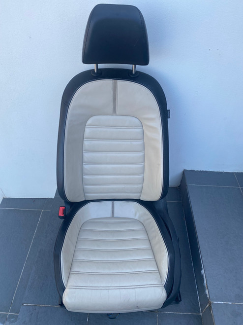 VW PASSAT 3C CC USED LHF ELECTRIC SEAT IN CREM COLOUR