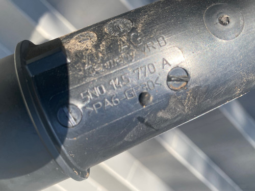  VW PASSAT CC 3C 2L TDU USED INTERCOOLER PRESSURE PIPE 5N0 145 770 A