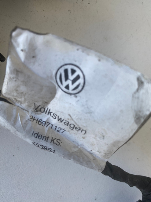 VW AMAROK USED REAR CHROME  BUMPER PARKING SENSORS 1S0 919 275 C WITH WIRING HARNESS  2H6 971 127