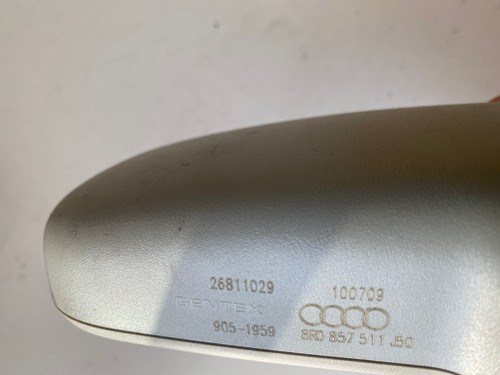 AUDI A4 A5 A6 Q5 Q7 USED REAR VIEW MIRROR IN BLACK 8R0 857 511 J5Q