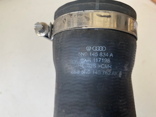 VW TIGUAN USED LOWER INTERCOOLER HOSE 5N0 145 834 A