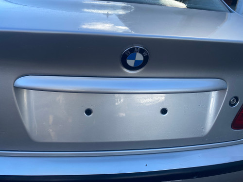BMW E46 SEDAN 2001-2004 USED BOOT LID SHELL IN SILVER  TITANSILBER METALLIC (354)