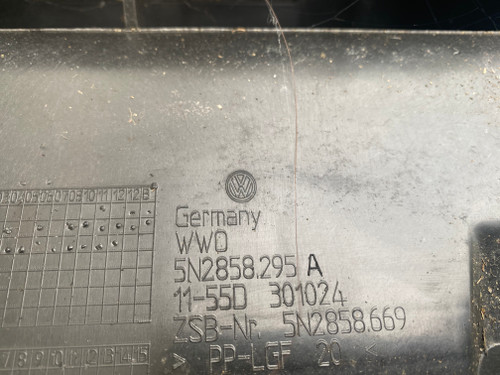 VW TIGUAN 5N USED DASH BOARD 5N2 858 295 A