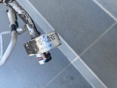 VW POLO LATE 6R USED AC HOSE 6C0 820 741 AB