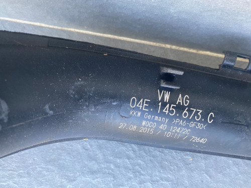 VW POLO 6R LATE 1.2 USED AIR INTAKE PIPE  04E 145 673 C