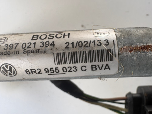 VW POLO 6R USED WINDSCREEN WIPER LINKAGES 6R2 955 023 C 6R2 955 119 A