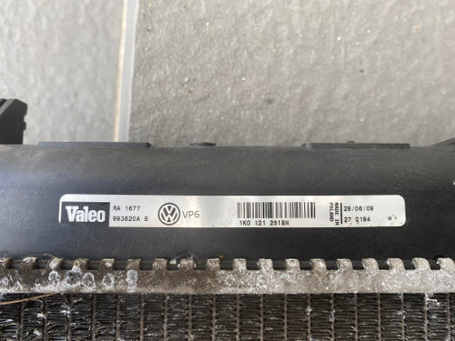 VW GOLF MK6 CAX 1.4 USED COOLER RADIATOR 1K0 121 251 BN