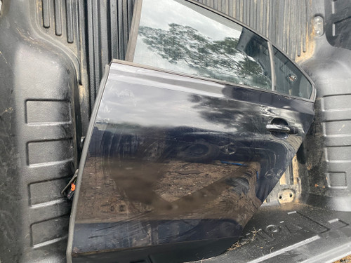 VW JETTA 2011 ON USED LHR DOOR SHELL IN BLACK C9X PAINT CODE