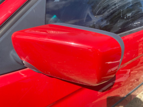 BMW E46 COMPACT USED LH DOOR MIRROR IN JAPAN RED 438