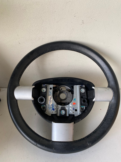 VW BEETLE USED LEATHER STEERING WHEEL