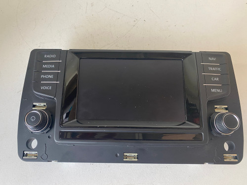 VW GOLF MK7 USED NAVIGATION RADIO DISPLAY SCREEN 5G0 919 605 D