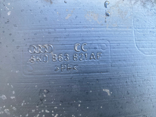 AUDI A4 B8 USED LOWER ENGINE COVER 8K0 863 821 AF