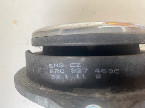 VW POLO 6R USED TAILGATE BADGE OPENING MECHANISM 6R0 827 469 C