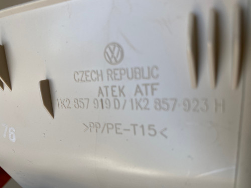 VW GOLF MK5 JETTA MK6 WAGON EOS USED RH GLOVE BOX IN CREAM COLOR  1K2 857 919 D