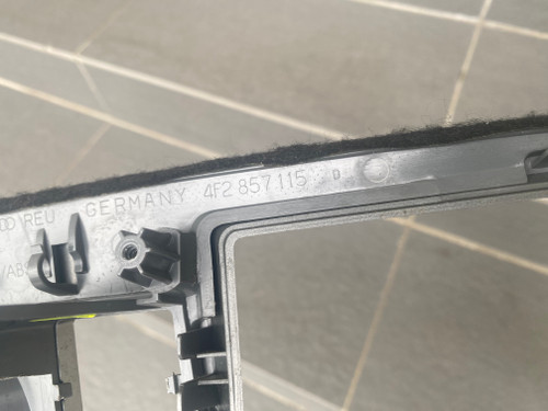 AUDI A6 4F USED SILVER SPEEDO SURROUND 4F2 857 115 D