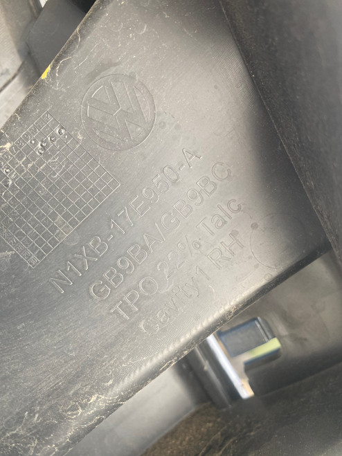 VW AMAROK 2023 USED RHF INNER BAR BRACKET N1XB-17E950-A