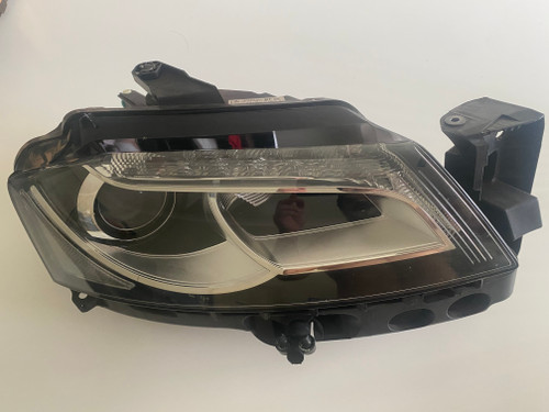 AUDI A3 8P CONVERTIBLE LATE 2010 ON USED RH ZENON HEADLIGHT 8P0 941 004 BF