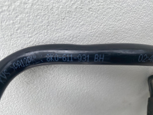 AUDI A4 B8 2L TDI CAGA USED ENGINE VACUUM LINES 8K0 611 931 BH