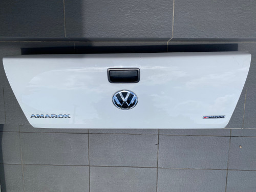 VW AMAROK 2011-2022 USED TAILGATE IN WHITE