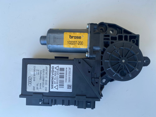 AUDI A4 B7 CONVERTIBLE USED LHF WINDOW MOTOR 8H2 959 801 D
