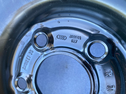 AUDI Q5 USED SPACE SAVER WHEEL 8R0 601 027