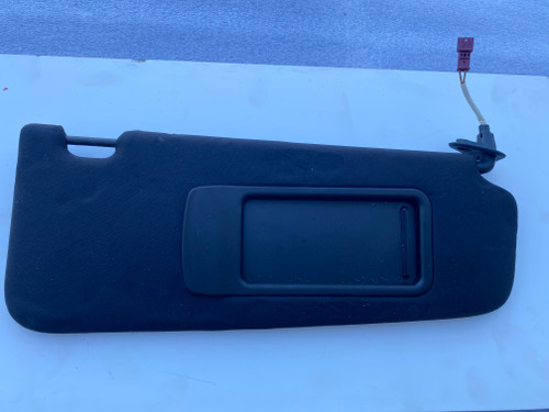 BMW E90 USED RH CLOTH BLACK SUN VISOR