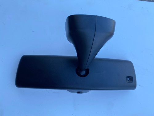 VW GOLF MK6 USED REAR VIEW MIRROR CREAM/BLACK COLOUR