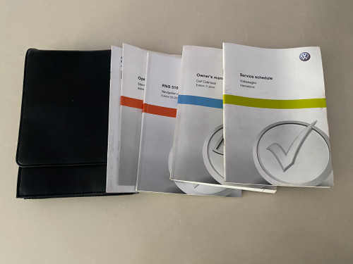 VW GOLF MK6 CONVERTIBLE CTHD QGV USED LOG BOOKS