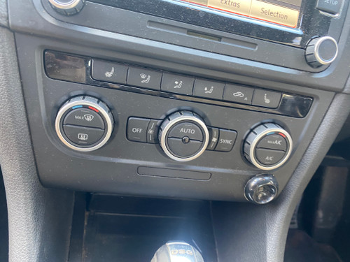 VW GOLF MK6 CONVERTIBLE USED CLIMATE CONTROL PANEL 3AA 907 044 CK ZJU