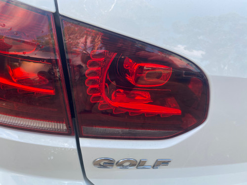 VW GOLF MK6 CONVERTIBLE USED LH INNER LED TAIL LIGHT 5K7 945 307 E