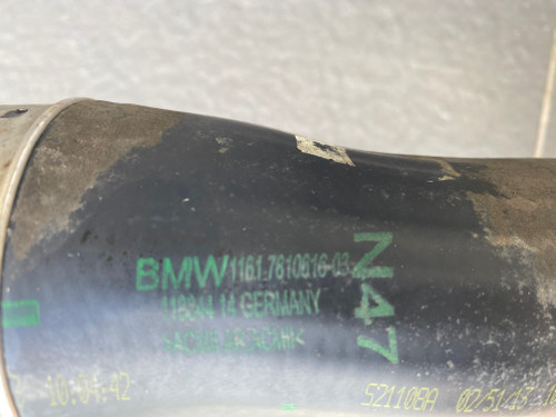 BMW X3 F25 DIESEL USED INTERCOOLER PRESSURE PIPE 1161 7810616-03