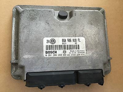 VW GOLF MK4 / BORA USED ENGINE COMPUTER 2L 06A 906 018 FL