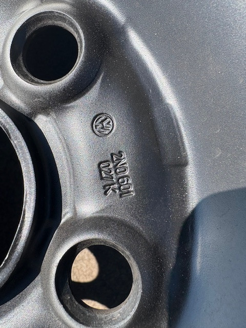 VW CRAFTER USED 16 INCH STEEL RIM 2N0 601 027 K