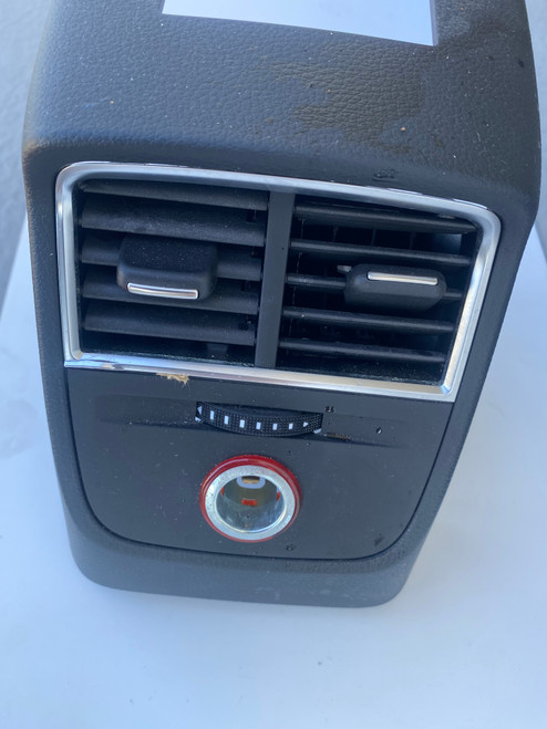 AUDI A3 8V USED REAR CENTRE CONSOLE COVER WITH AIR VENTS  8V0 864 376 B